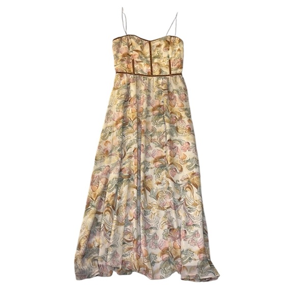 12th Tribe Ruby Floral Maxi Dress Sz S - Picture 4 of 7